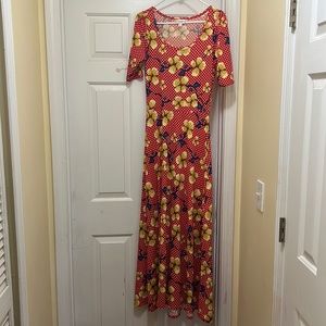 LuLaRoe maxi dress. Worn once. Excellent condition.